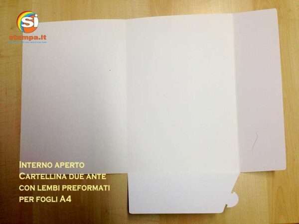 Interno Cartellina Portadocumenti Personalizzata A4 | SISTAMPA Interno Cartellina Portadocumenti Personalizzata A4 | SISTAMPA