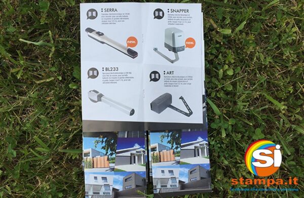 Opuscoli Brochure Con Copertina 10x21 | SISTAMPA