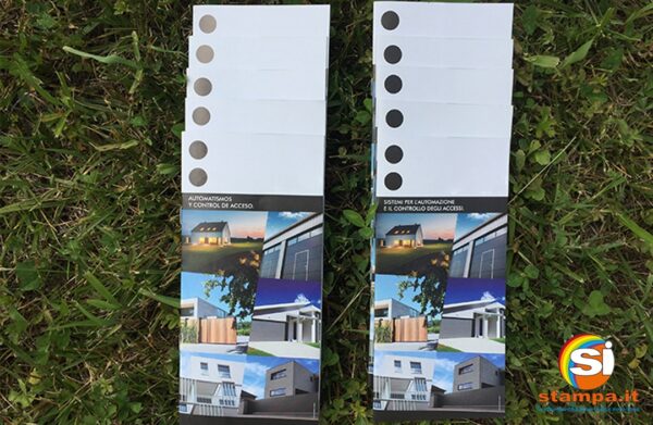 Opuscoli Brochure Autocopertinati 10x21 | SISTAMPA