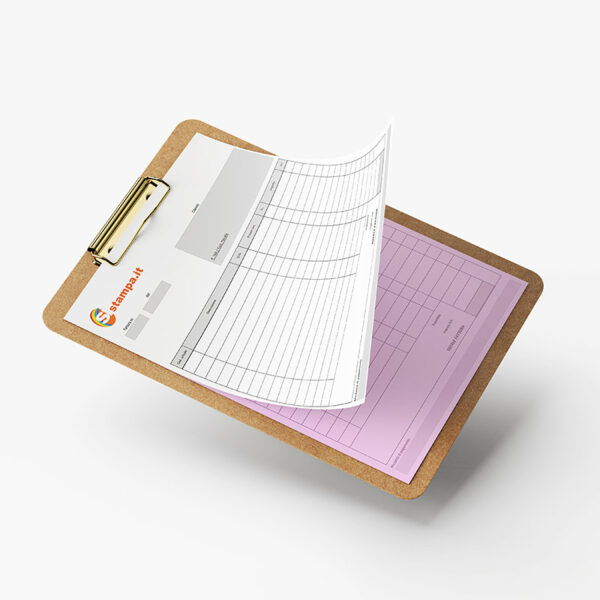 Fascicoli in carta chimica copiativa disponibili in diversi formati | SISTAMPA Fascicoli in carta chimica copiativa disponibili in diversi formati | SISTAMPA