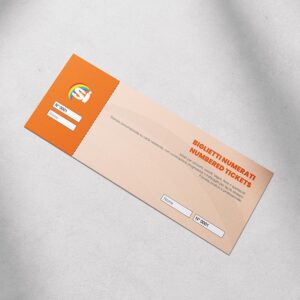 Stampa biglietti numerati | SISTAMPA