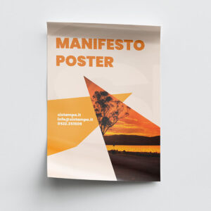 Stampa manifesti personalizzati online | SISTAMPA